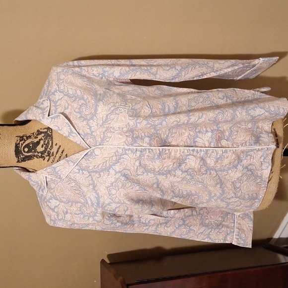 Ralph Lauren Ladies Pajama Set With Long Pants - Picture 3 of 10